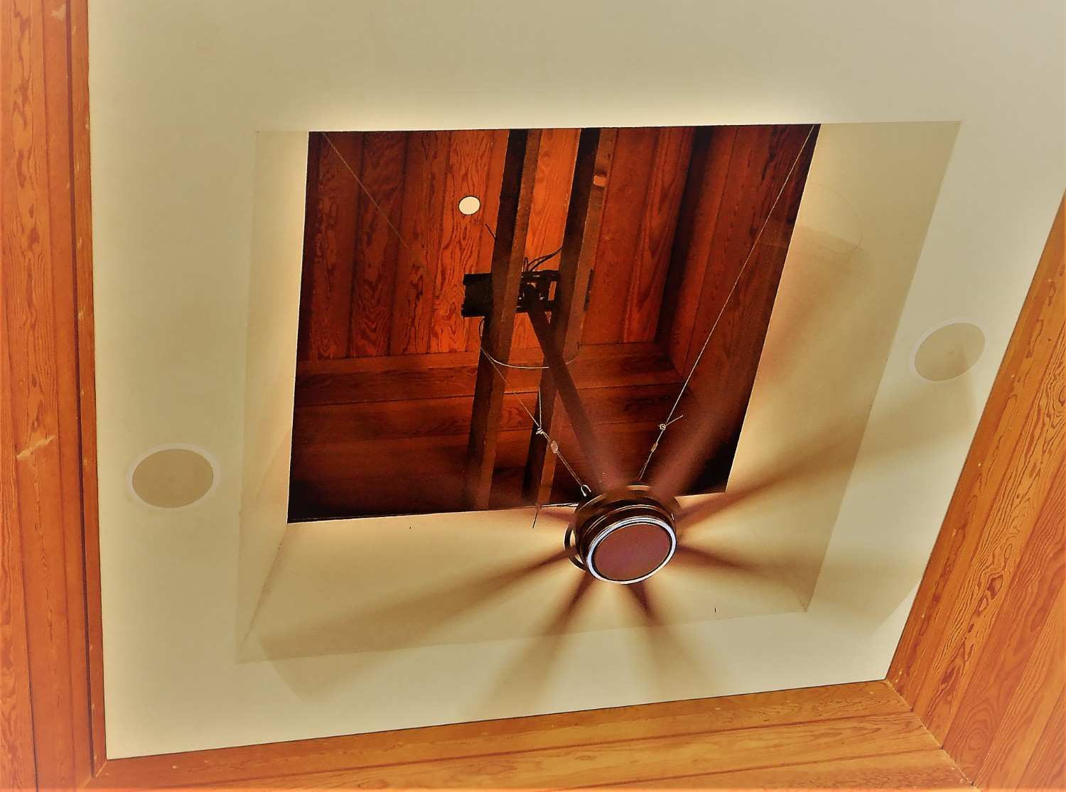 Ceiling fan installation